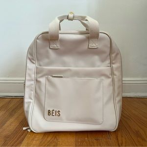 Beis The Expandable Backpack in Beige